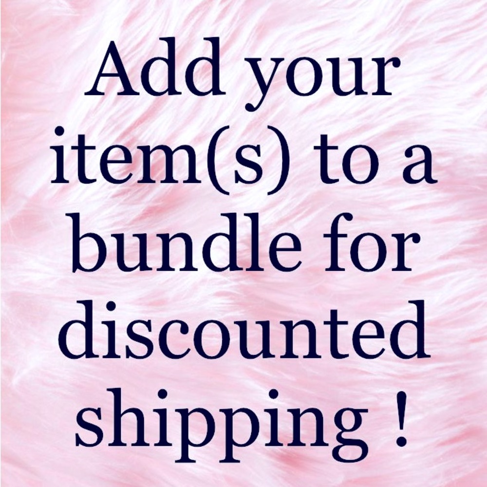 Bundles discounted shipping and bundle special offer